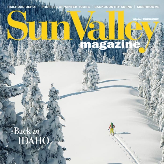 Sun Valley Magazine website cover